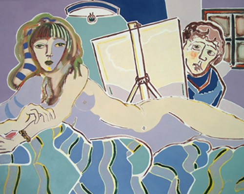 Le peintre et son mod�le