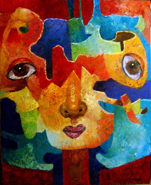 Rostro sin fondo