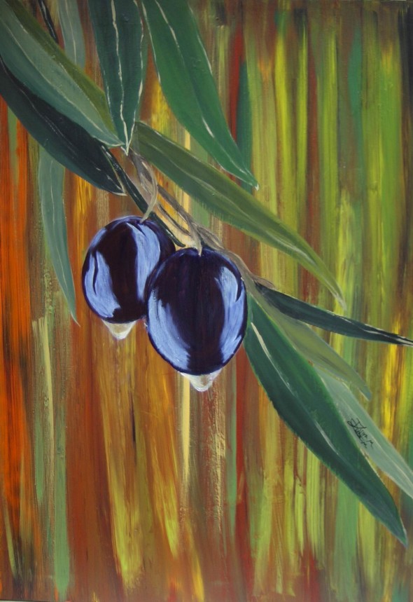 Hojas de olivo