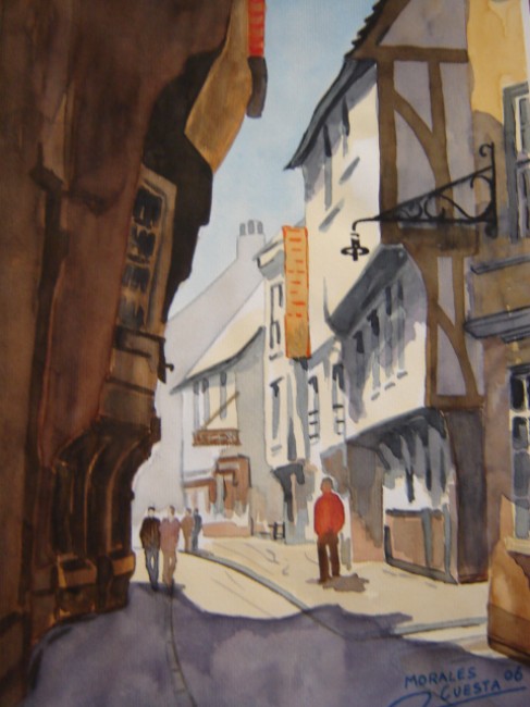Calle de pueblo