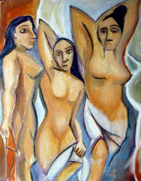 Título: TRES MUJERES DE PICASSO. VANIA YUNUSIC. Título: TRES MUJERES DE PICASSO. VANIA YUNUSIC.