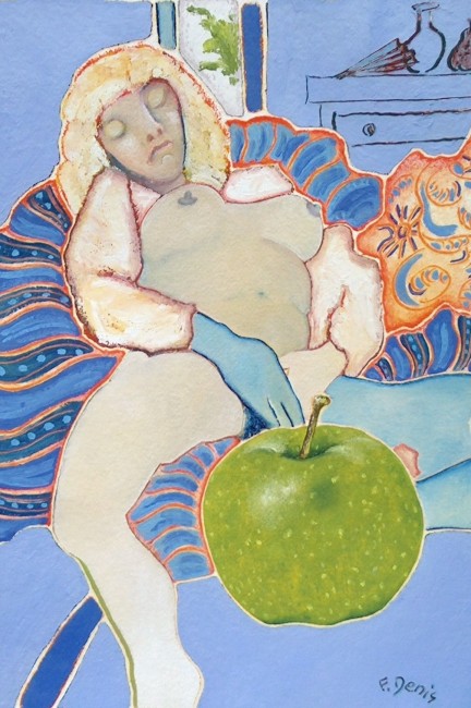 Nu � la pomme