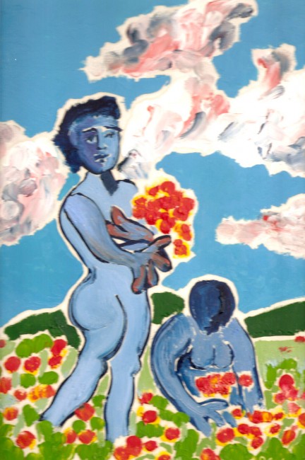 Adam et Eve au pays des coquelicots