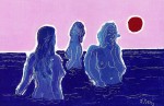 Obras de arte: Europa : Francia : Nord-Pas-de-Calais : LONGUENESSE : Trois baigneuses