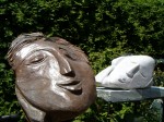 Obras de arte: Europa : Espa�a : Extremadura_Badajoz : badajoz_ciudad : Esculturas expuestas al Sol