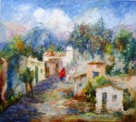 Obras de arte: America : Argentina : Salta : Salta_ciudad : REGADO DE COLORES - San Bernardo, Salta