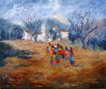 Obras de arte: America : Argentina : Salta : Salta_ciudad : Encendidos de fe - San Isidro, Salta