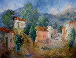 Obras de arte: America : Argentina : Salta : Salta_ciudad : En la ruta del vino - Molinos, Salta