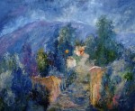 Obras de arte: America : Argentina : Salta : Salta_ciudad : Entrando la noche - Angastaco, Salta