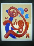 Obras de arte:  : Espa�a : Catalunya_Barcelona : Barcelona : SIGNOS ROJOS-2