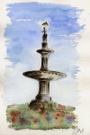 Obras de arte: Europa : Espa�a : Catalunya_Barcelona : Castelldefels : Dama del Paraguas