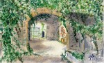 Obras de arte: Europa : Espa�a : Catalunya_Barcelona : Castelldefels : Entrada castillo de Rocamora