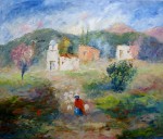 Obras de arte: America : Argentina : Salta : Salta_ciudad : SUE�OS EN VERDES VALLISTOS - Valles Calchaqu�es, Salta