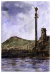 Obras de arte: Europa : Espa�a : Catalunya_Barcelona : Castelldefels : Col�n