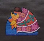 Obras de arte: America : Per� : Lima : chosica : Mujer andina