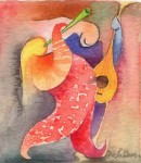 Obras de arte: America : Per� : Lima : chosica : Musico