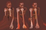 Obras de arte: Europa : Espa�a : Madrid : Madrid_ciudad : Anorexia A: Se van de su tierra porque quieren