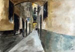 Obras de arte: Europa : Espa�a : Catalunya_Barcelona : Castelldefels : Calle de La Ribera