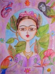 Obras de arte: America : M�xico : Veracruz-Llave : Xalapa : Tributo a Frida