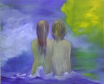 Obras de arte: Europa : Espa�a : Canarias_Las_Palmas : ciudad : mirando al mar
