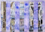 Obras de arte: Europa : Espa�a : Catalunya_Barcelona : Castelldefels : Ventana a la Rambla