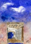 Obras de arte: Europa : Espa�a : Catalunya_Barcelona : Castelldefels : Puerta al azul
