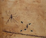 Obras de arte: Europa : Espa�a : Catalunya_Tarragona : Reus : Zapatero comun sobre el agua