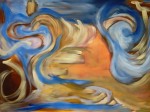 Obras de arte: Europa : Espa�a : Canarias_Las_Palmas : ciudad : niebla