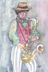 Obras de arte: Europa : Espa�a : Andaluc�a_Sevilla : Sevilla-ciudad : Saxo Jazz