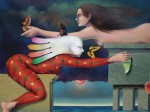 Obras de arte: America : Per� : Lima : chosica : Cazadoras de mariposas