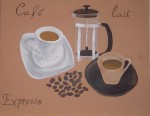 Obras de arte: Europa : Espa�a : Catalunya_Tarragona : Reus : Cafe au Lait