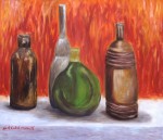 Obras de arte: America : Argentina : Buenos_Aires : Ciudad_de_Buenos_Aires : Barra de botellas