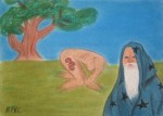 Obras de arte: America : M�xico : Sinaloa : Los_Mochis : El mago Merl�n, el roble y triskeles