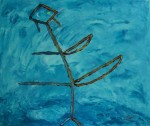 Obras de arte: Europa : Espa�a : Catalunya_Barcelona : Barcelona : mu�eco lunar