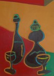 Obras de arte: Europa : Espa�a : Madrid : Valdemorillo : Botellas
