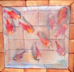 Obras de arte: Europa : Espa�a : Catalunya_Barcelona : BCN : Estanque de peces 