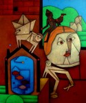 Obras de arte: America : Cuba : Ciudad_de_La_Habana : San_Miguel_del_Padr�n : Retrato hablado