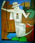Obras de arte: America : Cuba : Ciudad_de_La_Habana : San_Miguel_del_Padr�n : Paisaje cubano.