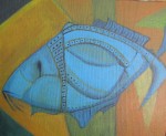 Obras de arte: Europa : Espa�a : Madrid : Valdemorillo : Pez Azul