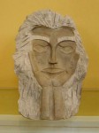 Obras de arte: Europa : Espa�a : Andaluc�a_Almer�a : Almeria : MUJER ESCUCHANDO