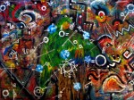 Obras de arte: Europa : Espa�a : Catalunya_Barcelona : Barcelona_ciudad : Tropicalia en verde