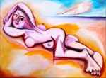 Obras de arte: Europa : Espa�a : Andaluc�a_M�laga : Ronda : DESNUDO ROSADO