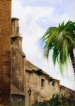 Obras de arte: Europa : Espa�a : Catalunya_Barcelona : Castelldefels : Lateral de la Catedral de Almer�a