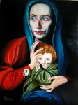 Obras de arte: Europa : Espa�a : Andaluc�a_M�laga : Ronda : AMOR Y GUERRA ,RETRATO DE UNA MADRE JUDIA