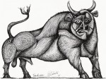 Obras de arte: Europa : Espa�a : Andaluc�a_M�laga : Ronda : TORO BRAVO