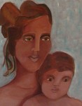 Obras de arte: Europa : Espa�a : Madrid : Valdemorillo : Ni�o protegido