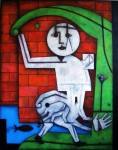 Obras de arte: America : Cuba : Ciudad_de_La_Habana : San_Miguel_del_Padr�n : El sembrador(homenaje a van Gogh)
