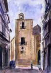 Obras de arte: Europa : Espa�a : Catalunya_Barcelona : Castelldefels : Iglesia de san Miguel de And�jar (parte posterior)
