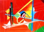 Obras de arte: Europa : Italia : Emilia-Romagna : Rimini : Botella Caraffa candelero
