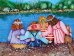 Obras de arte: Europa : Espa�a : Valencia : valencia_ciudad : Cinco amigas